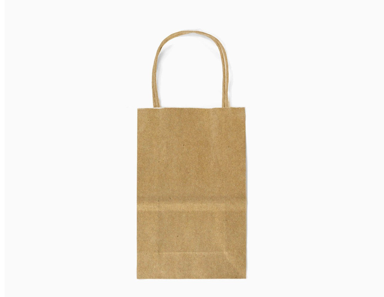 12 pcs- Solid Brown Color Kraft Bag 8" x 10"