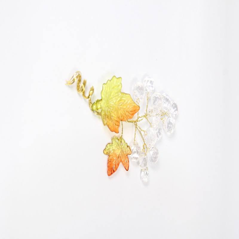 12 pcs- Acrylic Grape Floral - Americasfavors