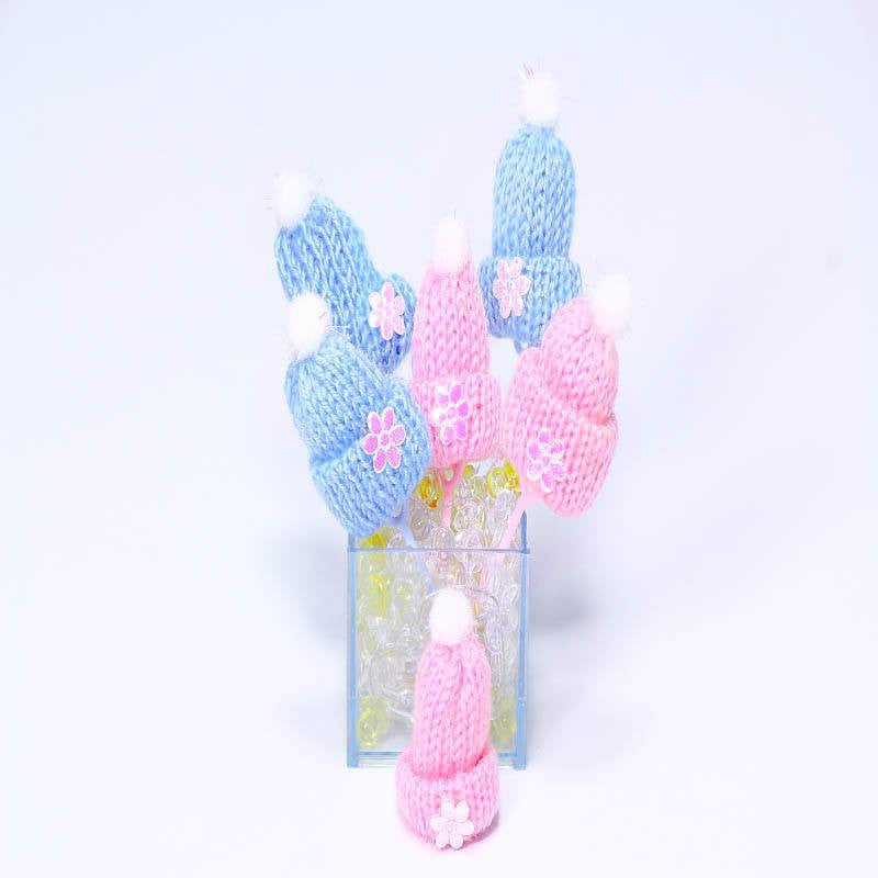 12 pcs-Baby Knitted Beanie