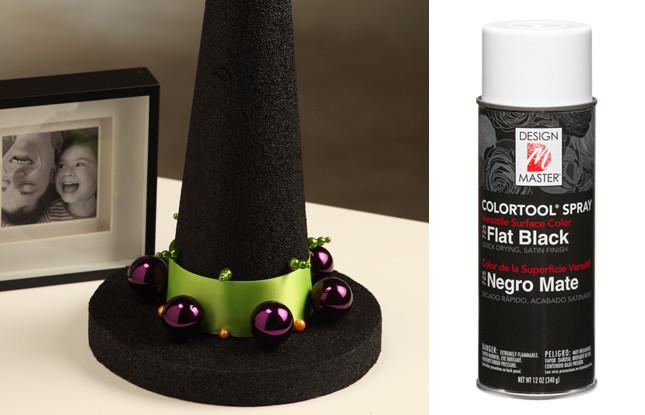 Flat Black (Matte) Design Master Colortool Spray (725)