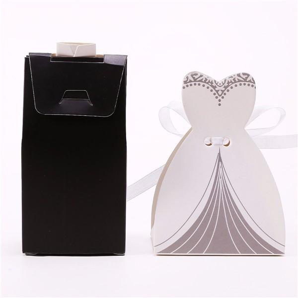 A-Line White Dress Box & Bow Tie Suit Box (12 pieces)