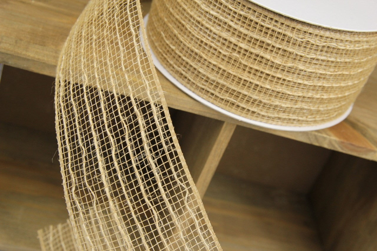 25 yds, 2.5" Tan Mesh