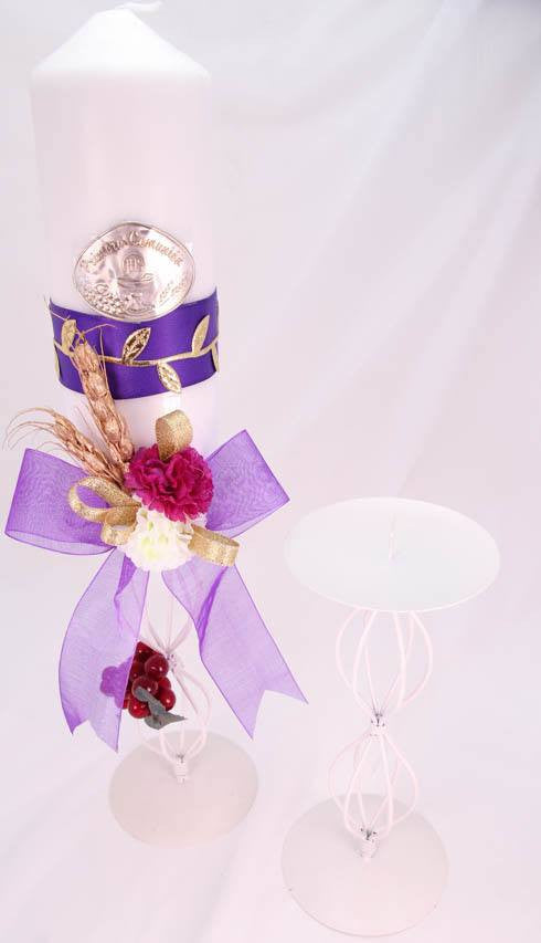 1 pc-Metal Piller Candle Holder (Figure 8)