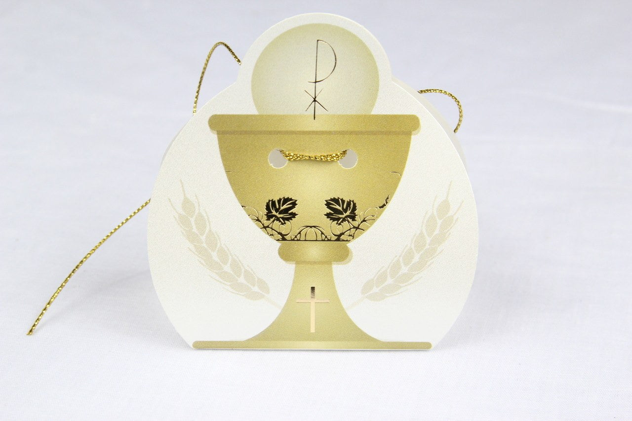 12 pcs-Communion Wine Shell Box