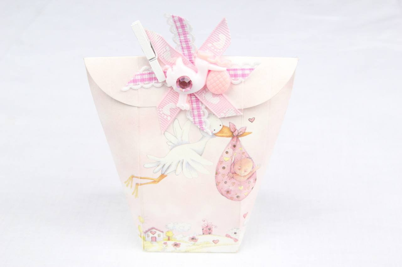 12 pcs-Stork Envelop Box