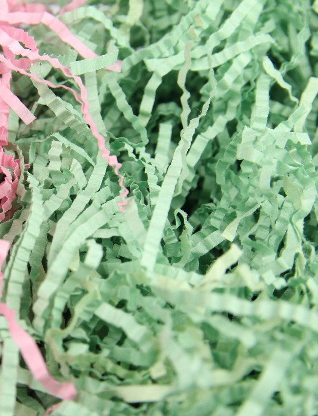 5 oz-Quality Shred Paper (Mint Green)