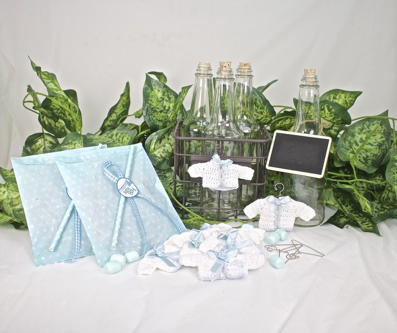 12 pcs-Knitted Shirt (White,Blue & Pink)