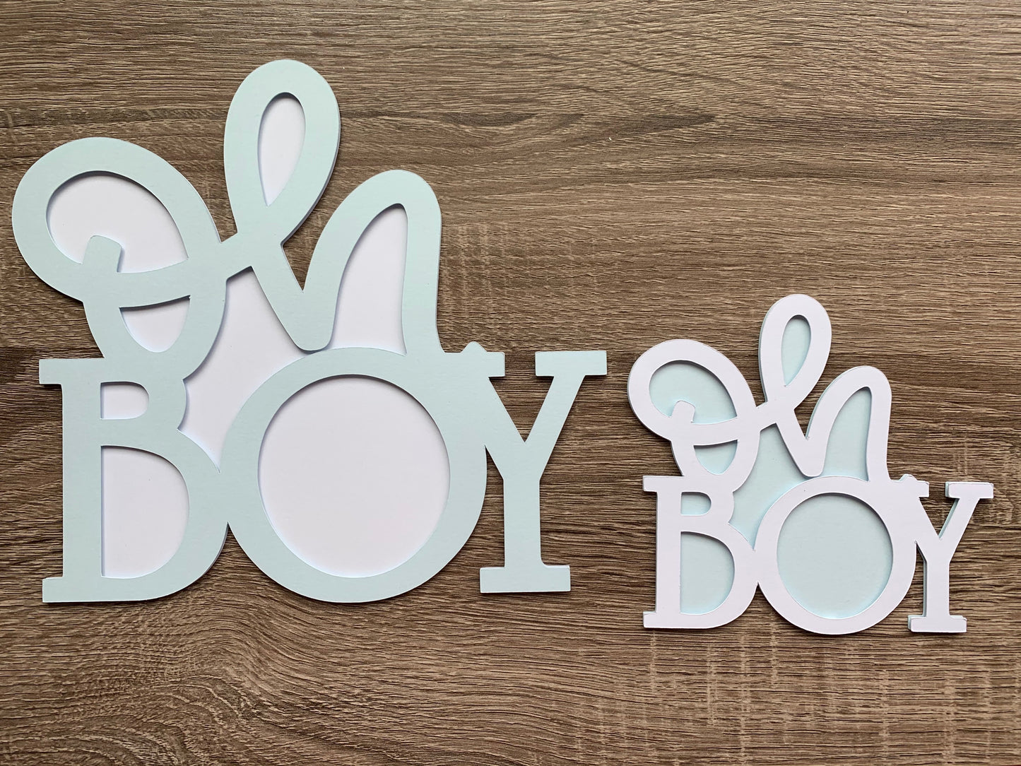 Oh Boy or Oh Girl Diecut
