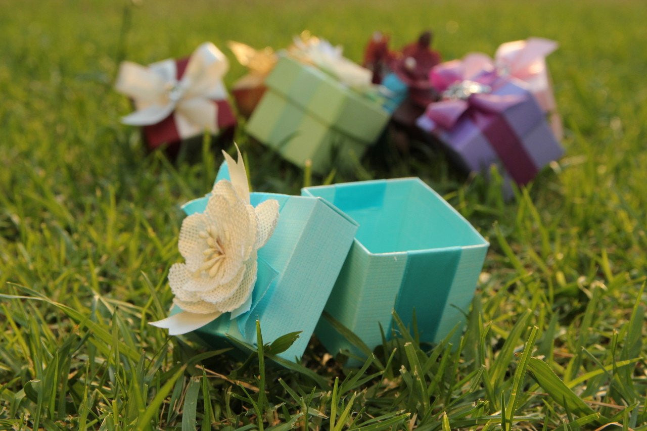 2" x 2" Italian Favor Boxes without Candy