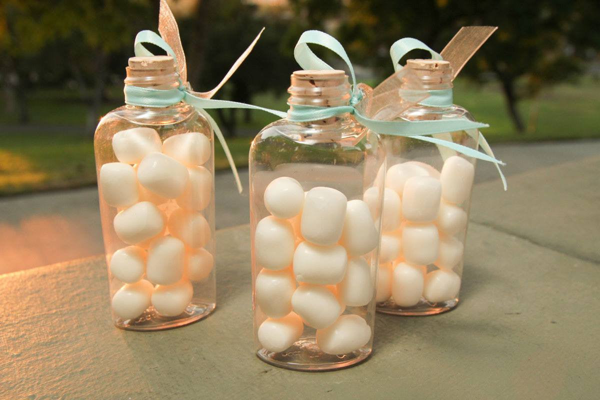 Flask Bottles with stickers