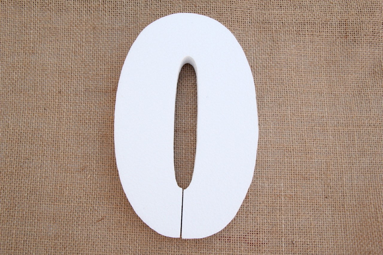 5" Foam Numbers (0 thru 9)