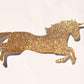 Gold Glitter Unicorn Diecuts (4 pieces)