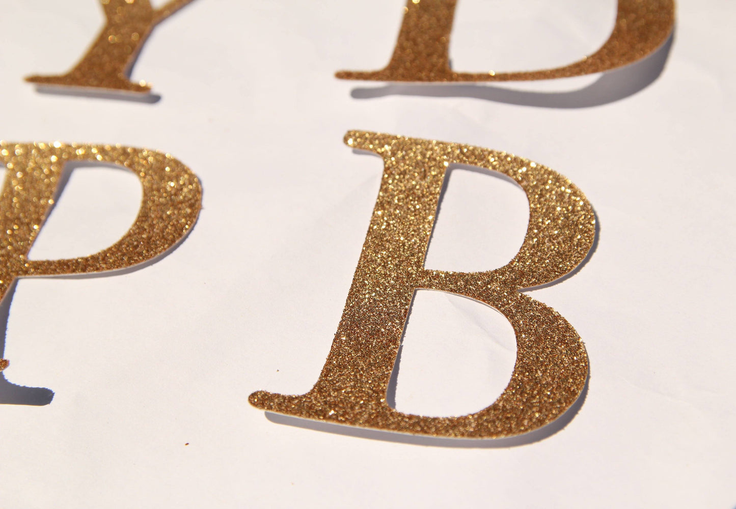 Gold Letter Diecuts (1 piece)