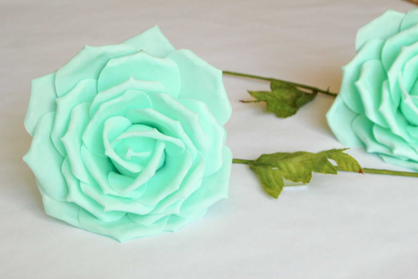 10", 14" & 18" Rose Foam Flowers (Multiple Colors) (1 piece)