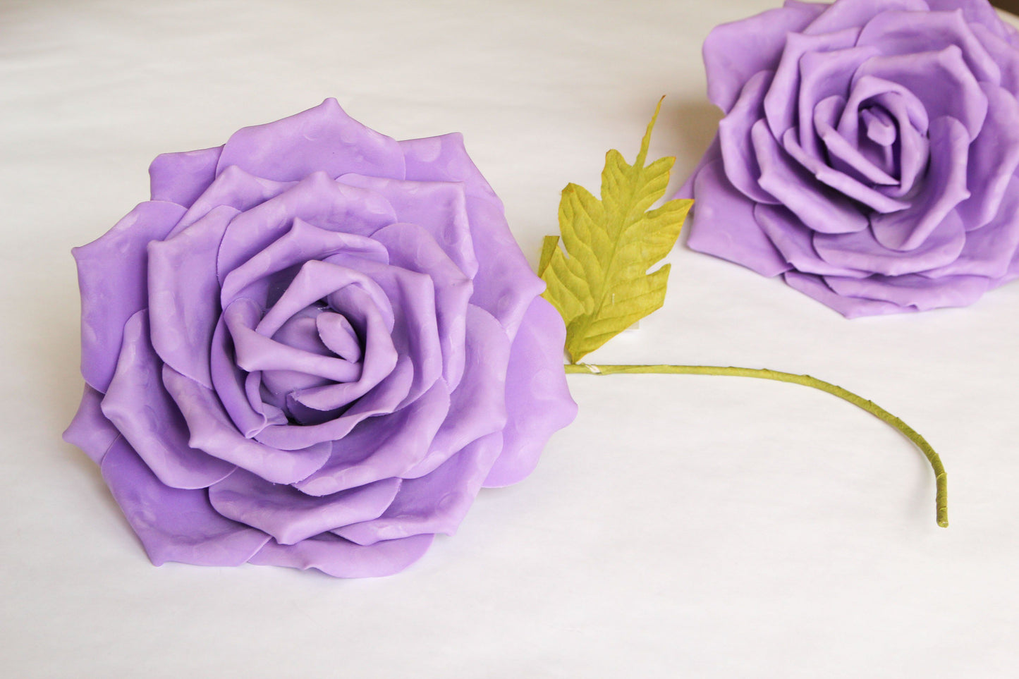 10", 14" & 18" Rose Foam Flowers (Multiple Colors) (1 piece)