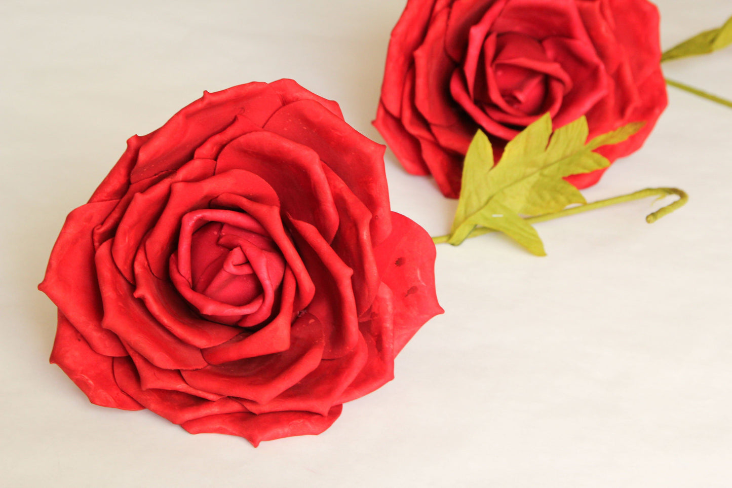 10", 14" & 18" Rose Foam Flowers (Multiple Colors) (1 piece)