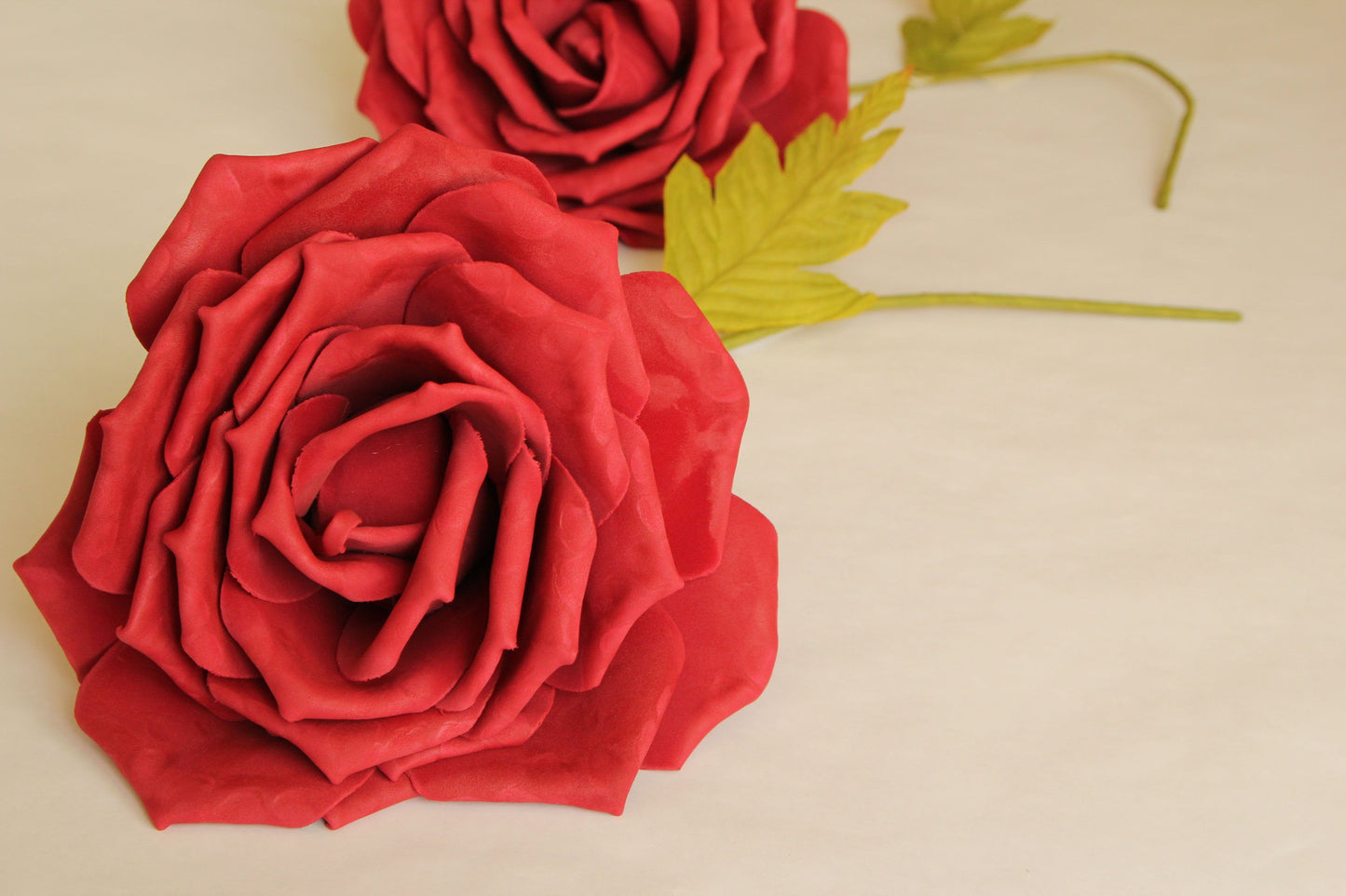 10", 14" & 18" Rose Foam Flowers (Multiple Colors) (1 piece)