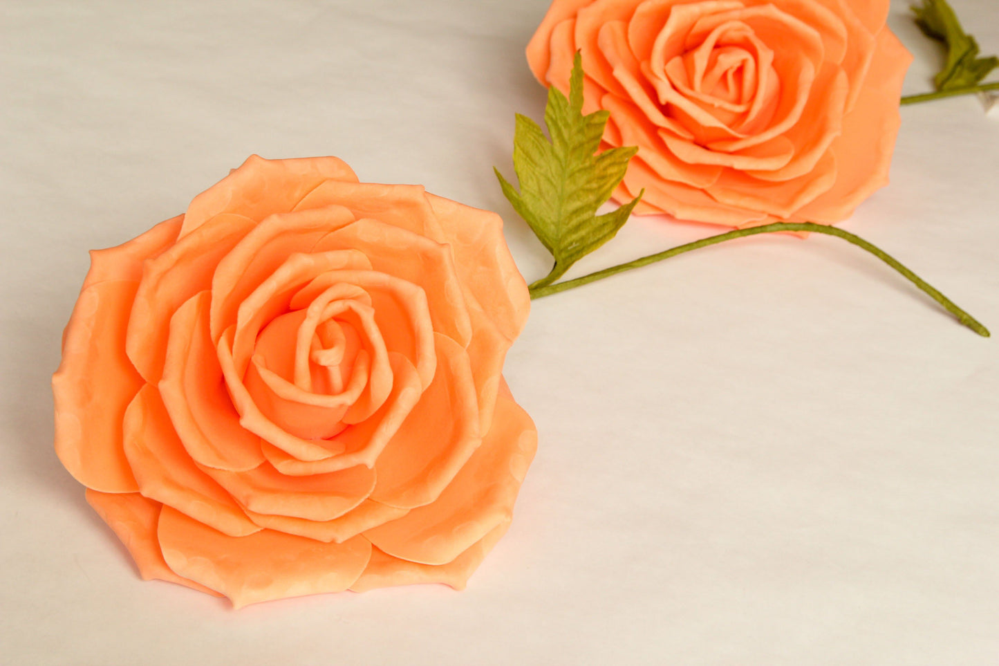 10", 14" & 18" Rose Foam Flowers (Multiple Colors) (1 piece)