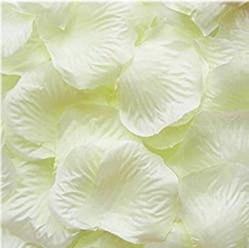 Silk Rose Petals - Ivory