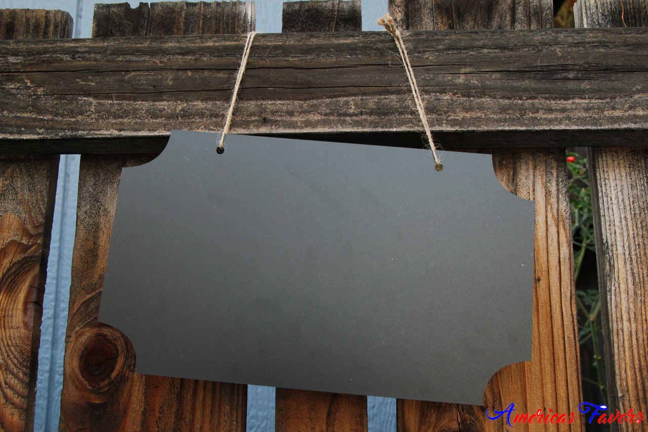 12"- Hanging Chalkboard Sign