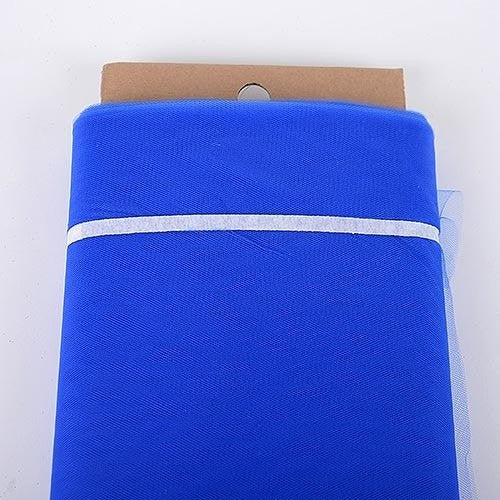 Royal Blue/ Royal Blue Glitter Tulle Fabric