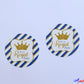 24 pcs- "It's a Royal Party" Stickers