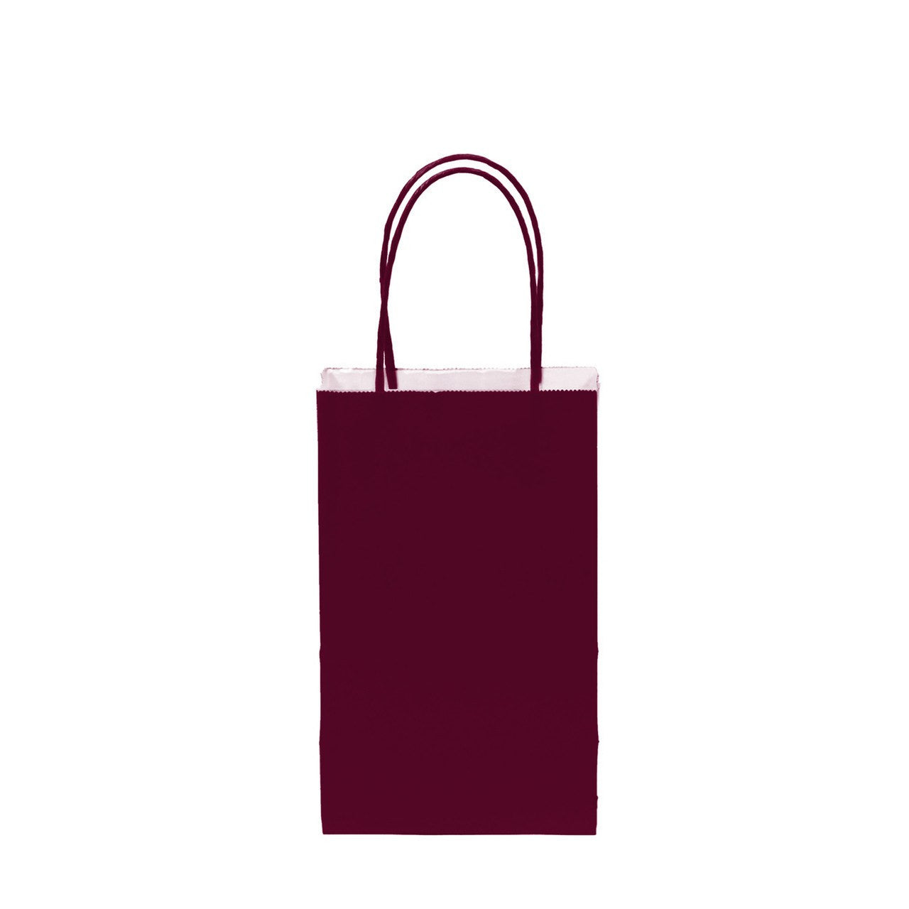 12 pcs- Solid Burgundy Color Kraft Bag 5" x 8.25"