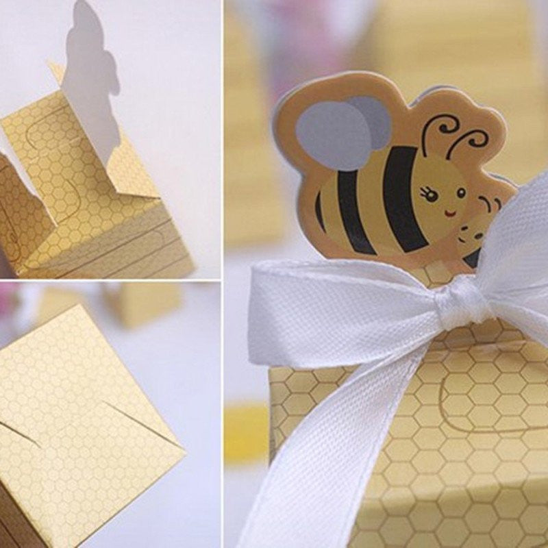 Bee Favor Boxes (12 pieces) - Americasfavors