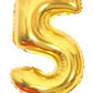 16" & 40" Celebration Numbers 1 thru 9 Aluminum Foil Gold Party Balloon Decorations
