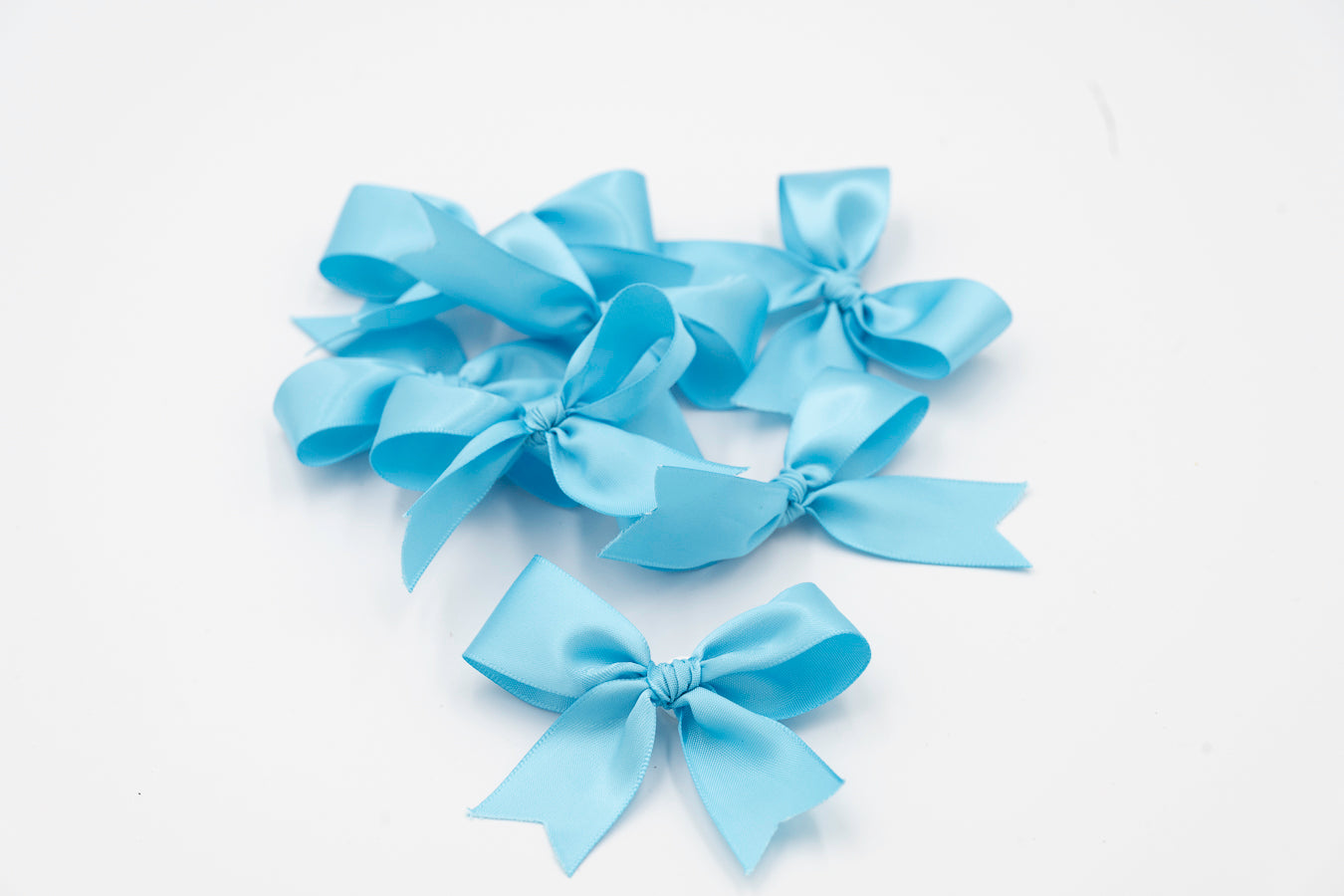Satin Bows - 7/8" Ribbon - Pre-made - 12 Piece