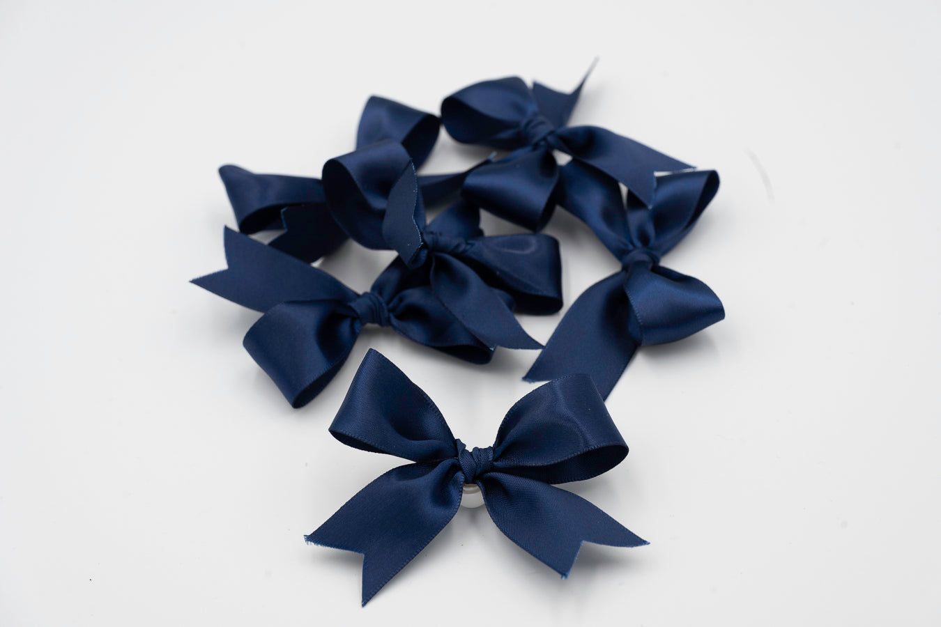 Satin Bows - 7/8" Ribbon - Pre-made - 12 Piece