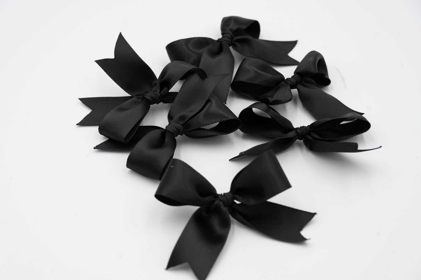 Satin Bows - 7/8" Ribbon - Pre-made - 12 Piece