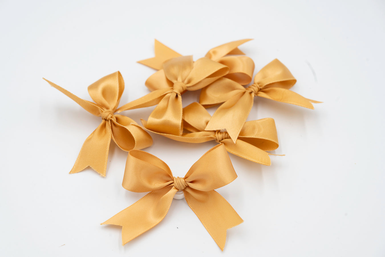 Satin Bows - 7/8" Ribbon - Pre-made - 12 Piece