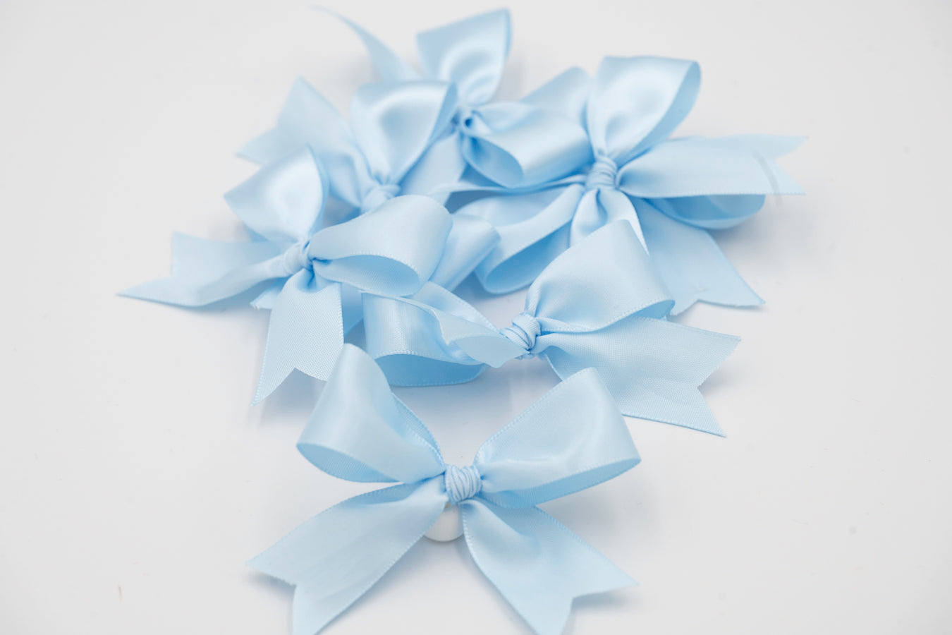 Satin Bows - 7/8" Ribbon - Pre-made - 12 Piece