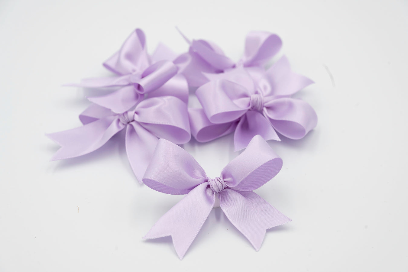 Satin Bows - 7/8" Ribbon - Pre-made - 12 Piece