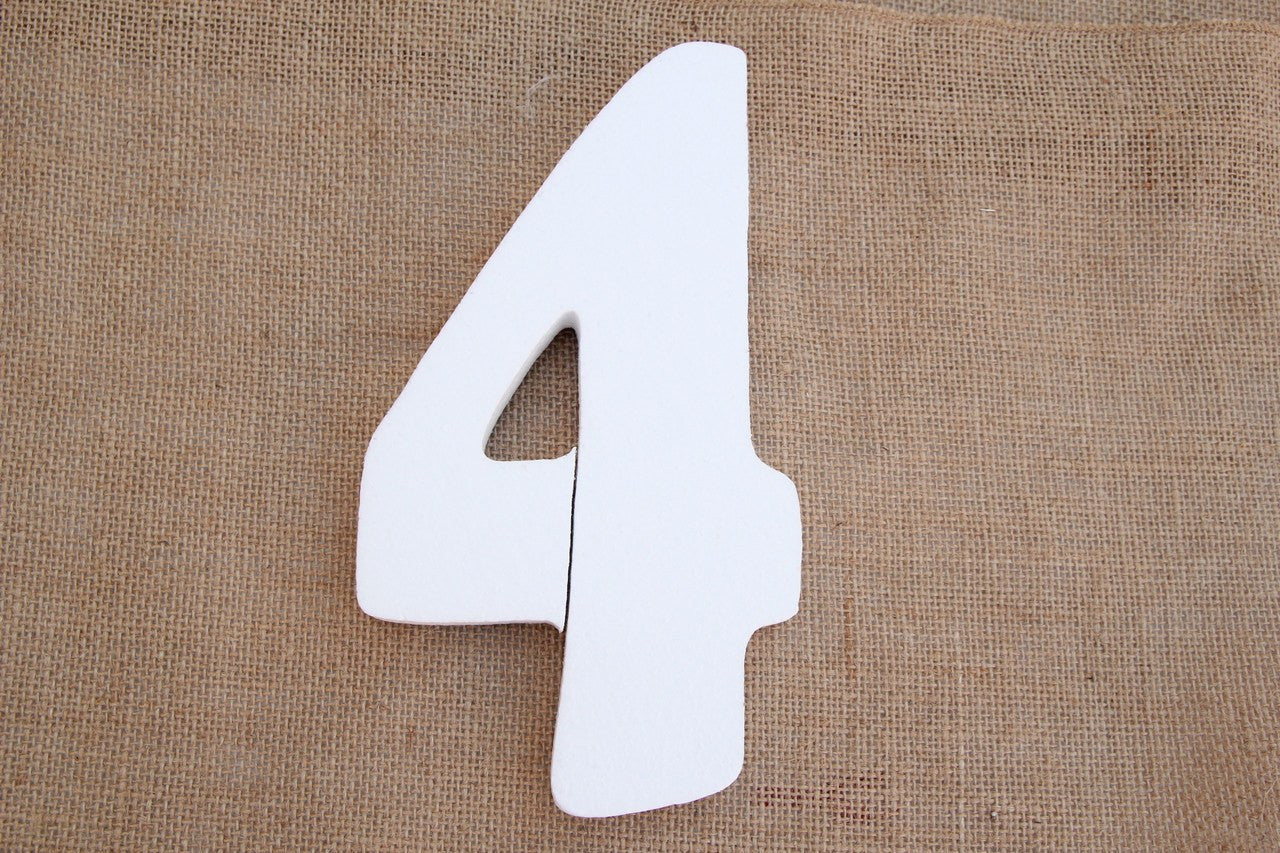 8" Foam Numbers (0 thru 9) - Americasfavors