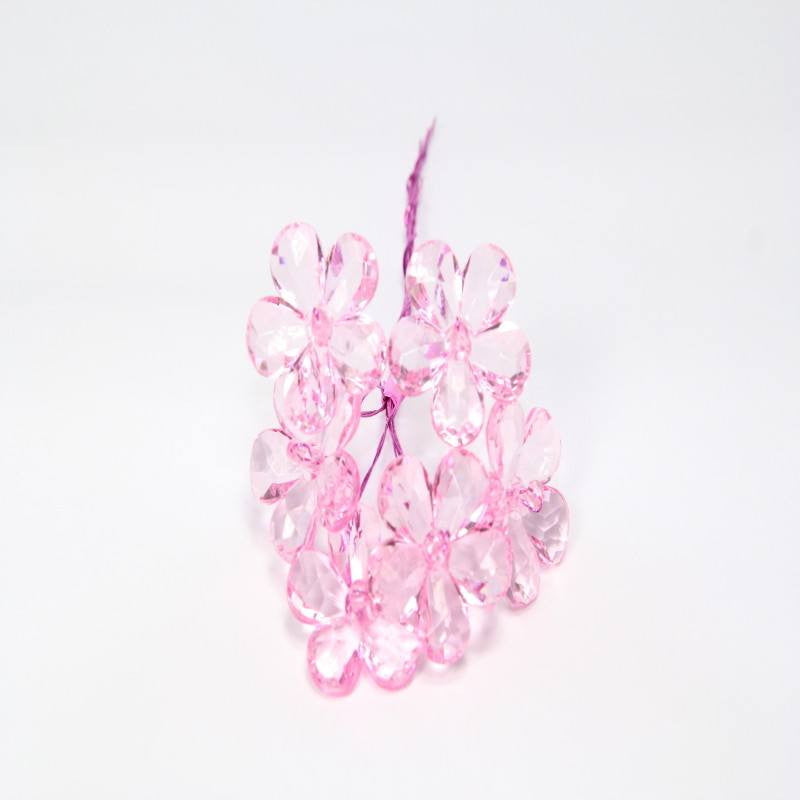36 pcs (6 bunch), Acrylic Daisy