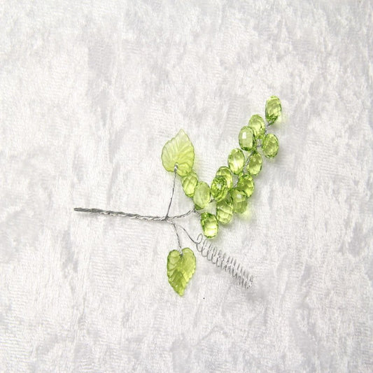 12 pcs- Acrylic Grape Floral