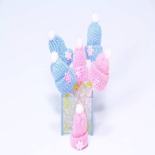 12 pcs-Baby Knitted Beanie