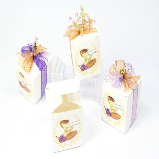 12 pcs-Communion Favor Box 2x2