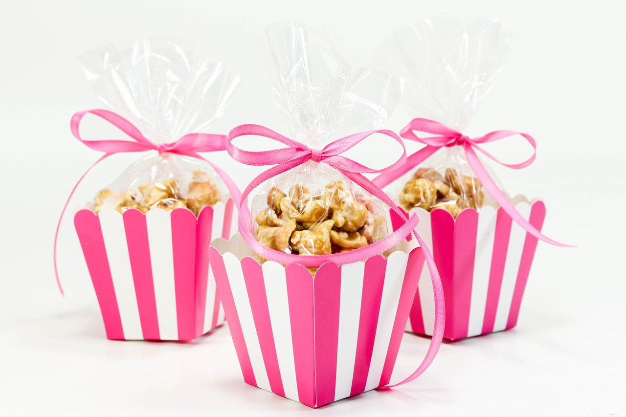 12 pcs- Mini Popcorn Favor Box