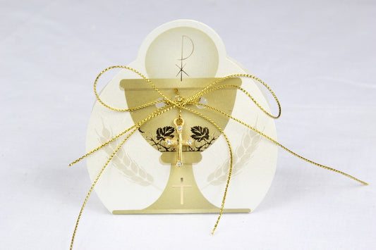 12 pcs-Communion Wine Shell Box
