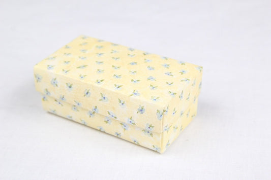 12 pcs-Rectangular Flower Engraved Box