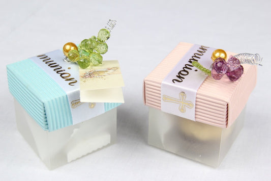 12 pcs-Transparent 2x2 w/ Lined Top