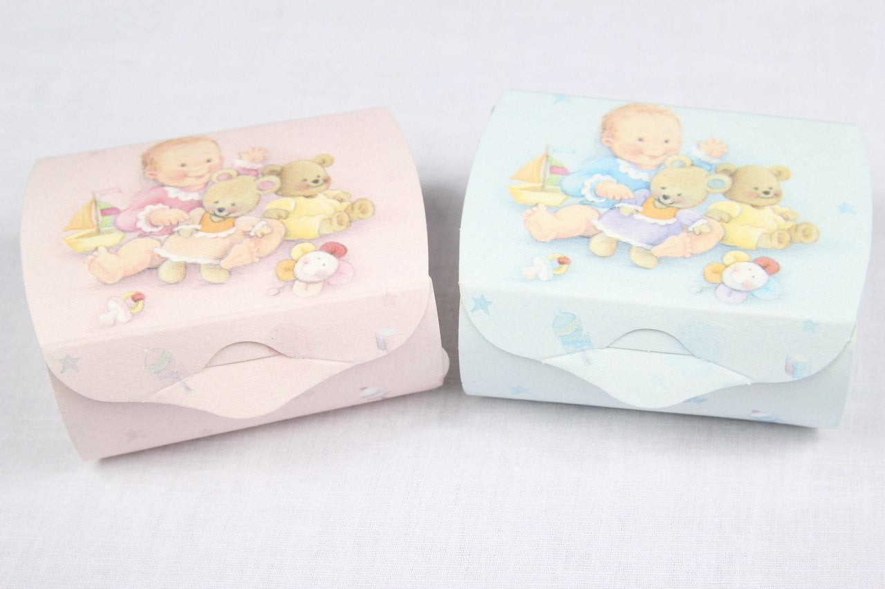 12 pcs-Baby storage box with Toy Accessories Engraving