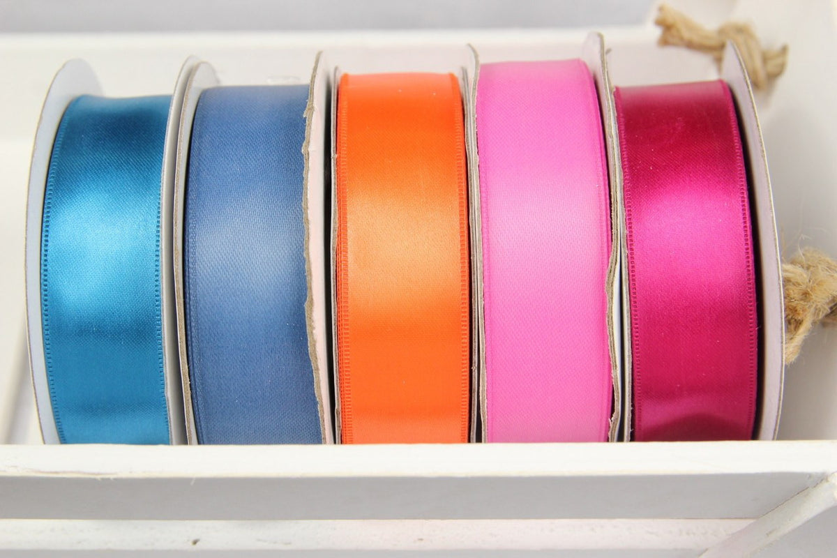 Satton Ribbon Satin Ribbon 4 sizes – Americasfavors