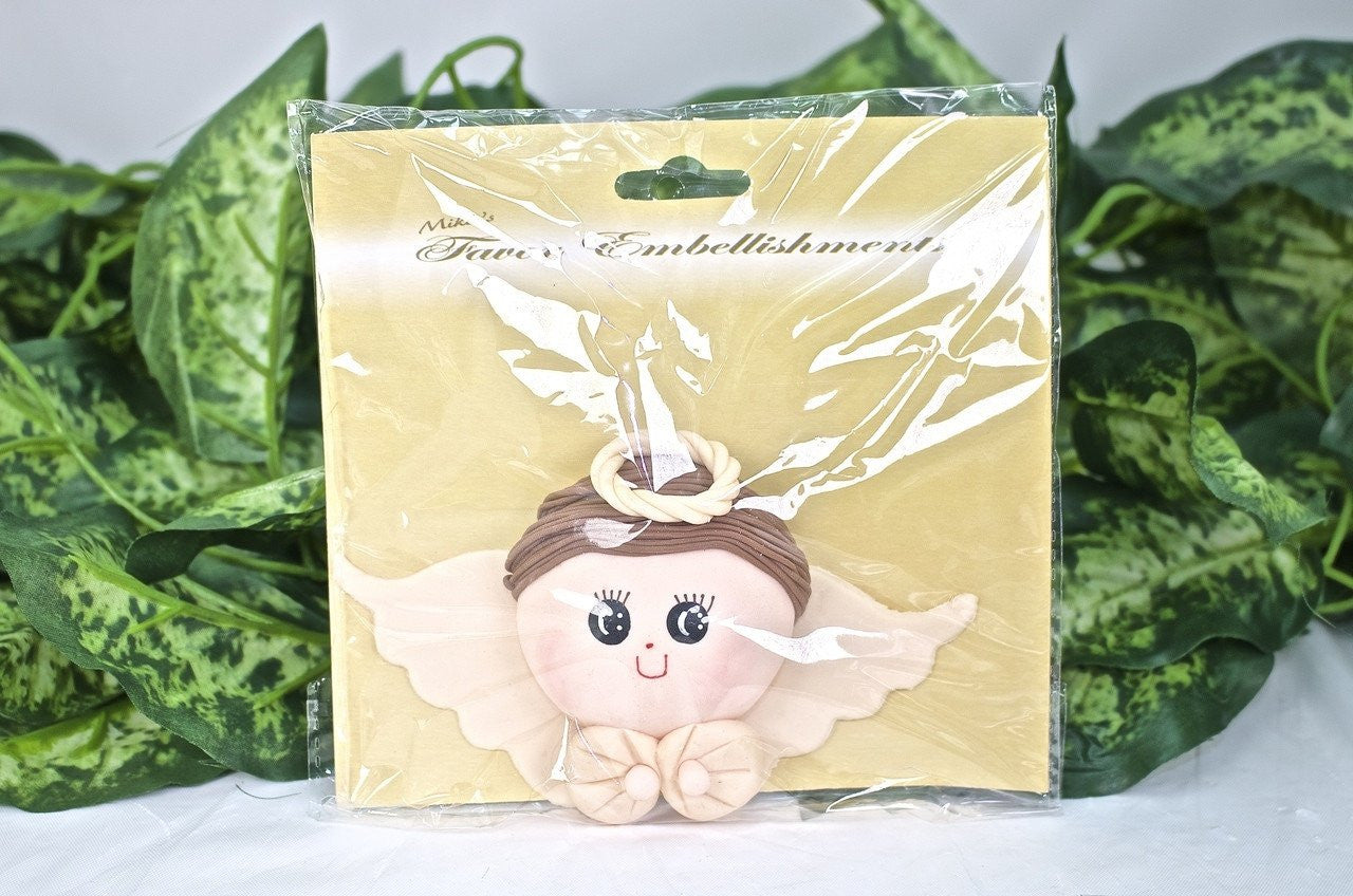 1 pcs; (Two Sizes)- Clay Angel (Small & Large)