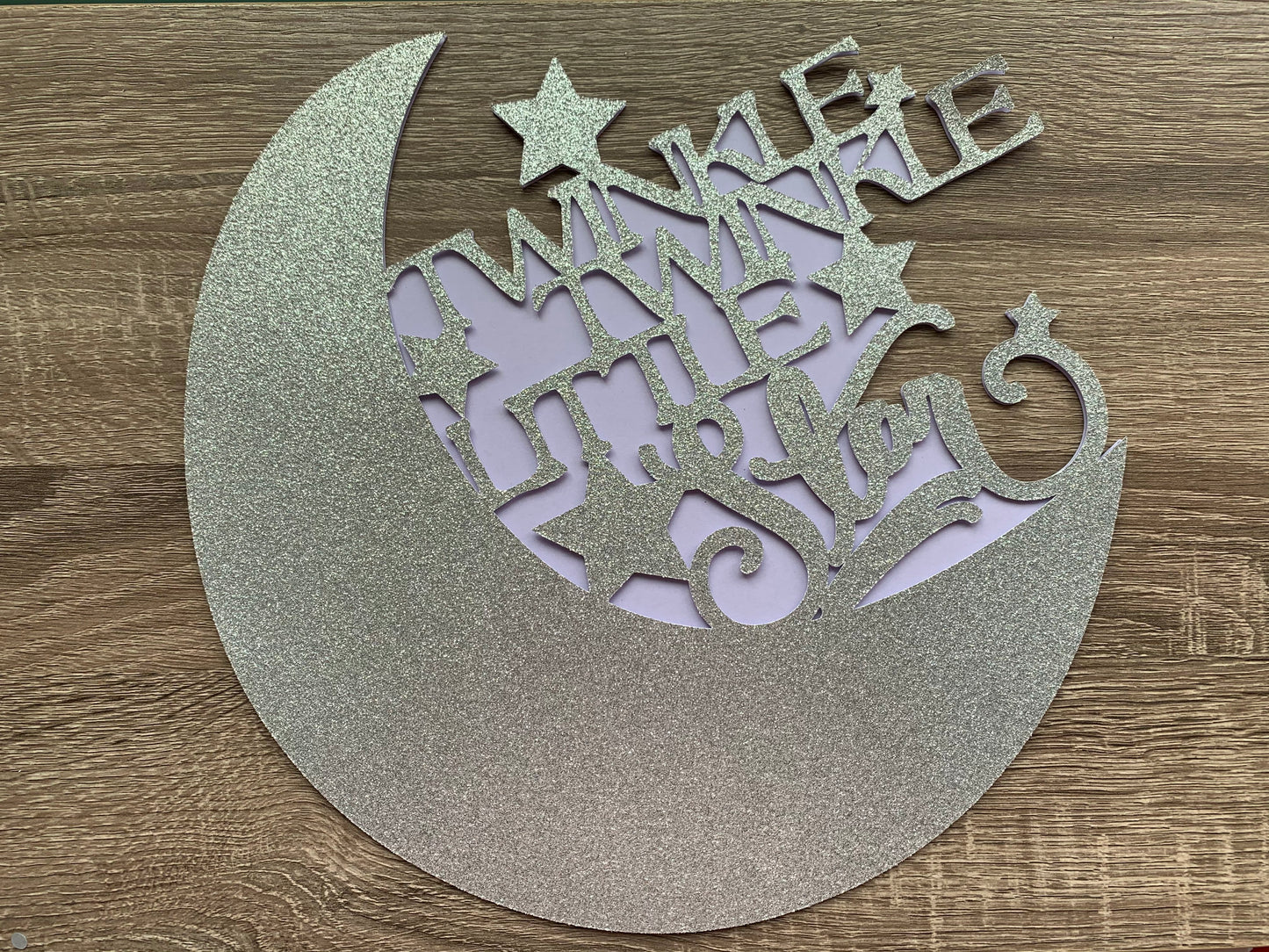 Twinkle Twinkle Little Star Diecut