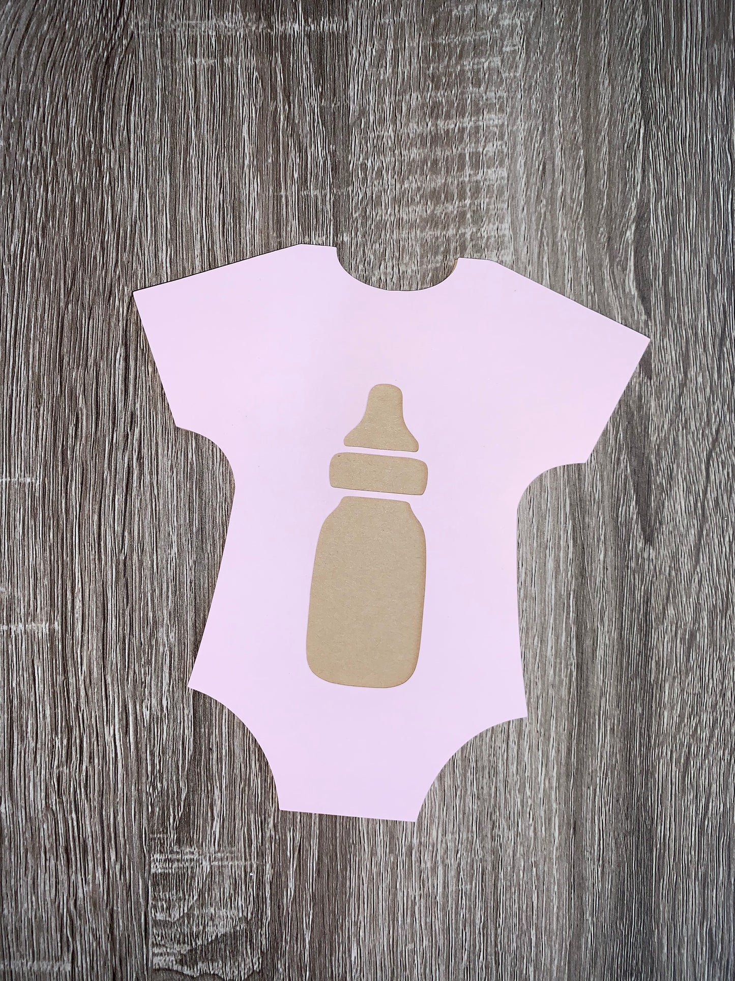 Baby Shower Onesie Diecut, Set of 6