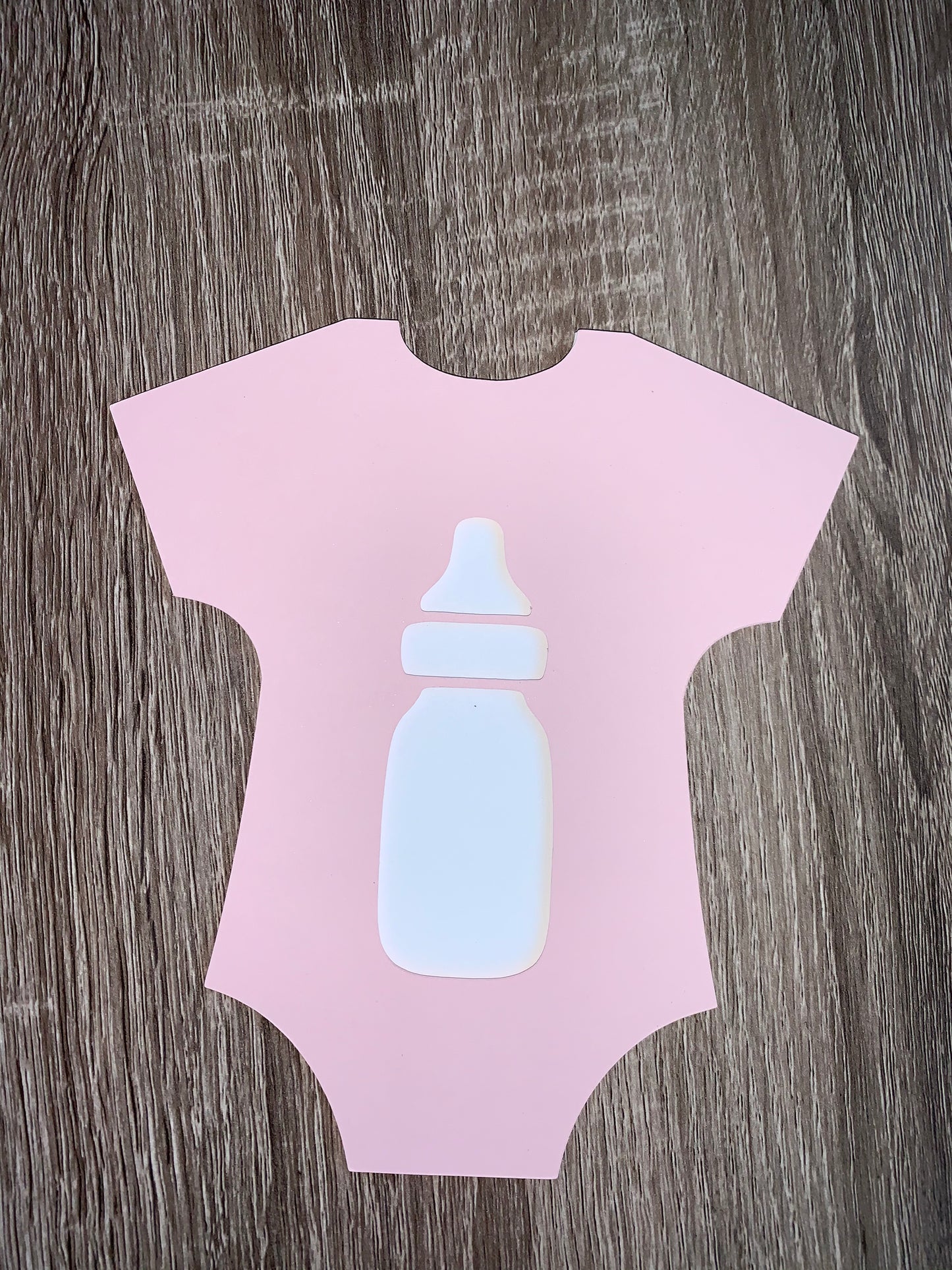 Baby Shower Onesie Diecut, Set of 6